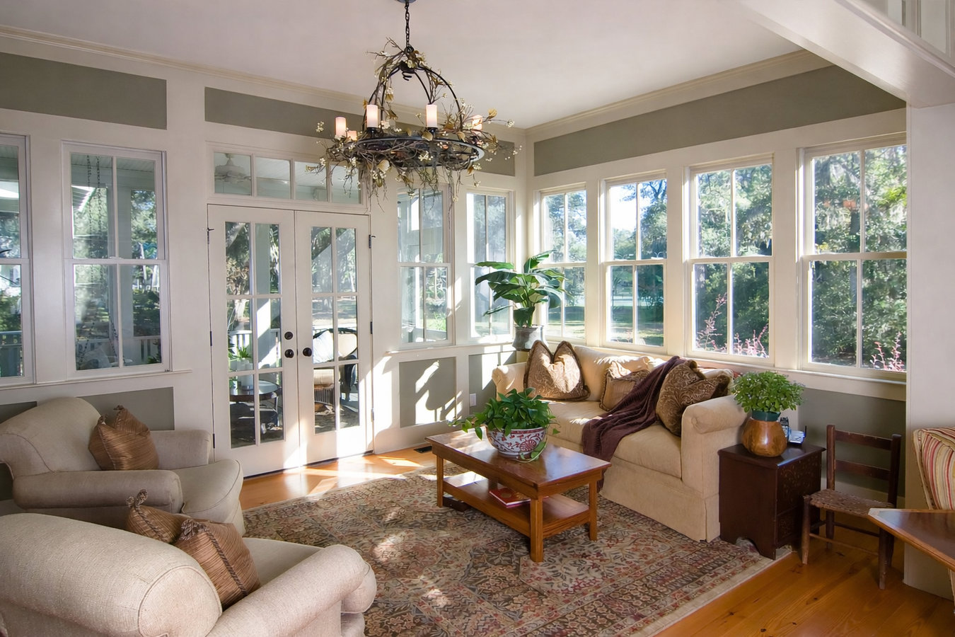 Sunroom remodeling
